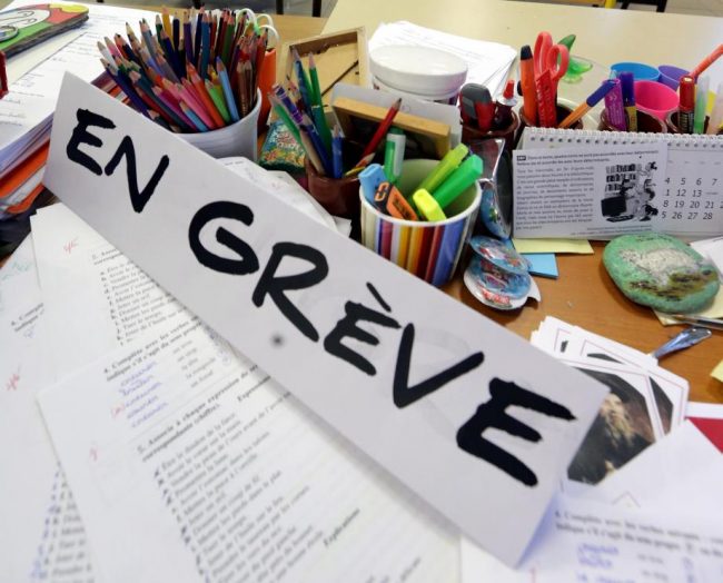 grève écoles