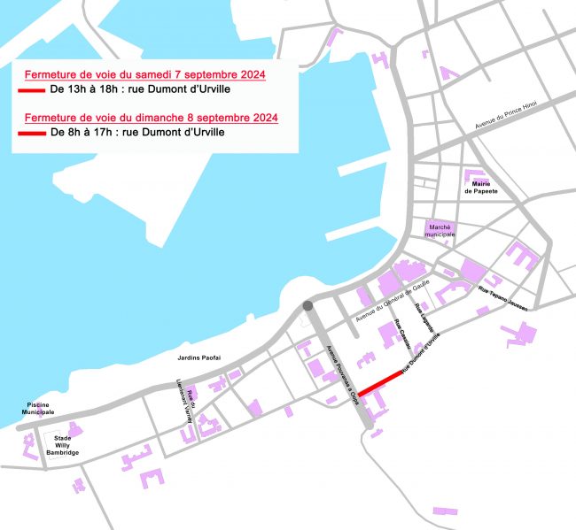 Fermeture de voies-abattage d’arbres 7 et 8 septembre